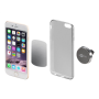 Goobay , Magnetic mount Metal Slim Design for smartphones (35mm) , 38685 , Black/Silver , Magnetic holder is suitable for almost every smartphone; Quick-Snap assembly technology for quick and easy use; Smart and almost invisible fastening option on the ca