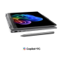 Lenovo , Yoga 7 2-in-1 14ILL10 Intel , Luna Grey , 14 , OLED , Touchscreen , WUXGA , 1920 x 1200 pixels , Intel Core Ultra 7 , 256V , 16 GB , Soldered LPDDR5X , Solid-state drive capacity 512 GB , Intel Arc Graphics 140V , Windows 11 Home , 802.11be , Blu