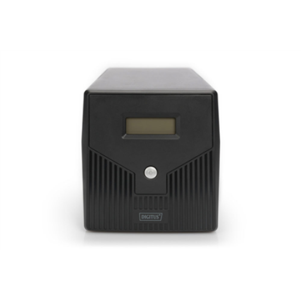 Digitus , Line-Interactive UPS , Line-Interactive UPS DN-170075, 1500VA, 900W, 2x 12V/9Ah battery, 4x CEE 7/7 outlet, 2x RJ45, 1x USB 2.0 type B, 1x RS232, LCD, Simulated Sine Wave, 380x158x198mm, 10.1kg , 1500 VA , 900 W