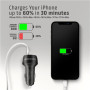 AXAGON Car charger 48W, USB-A + USB-C, PD3.0/PPS/QC4+/SFC , PWC-PQ48