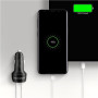 AXAGON Car charger 48W, USB-A + USB-C, PD3.0/PPS/QC4+/SFC , PWC-PQ48