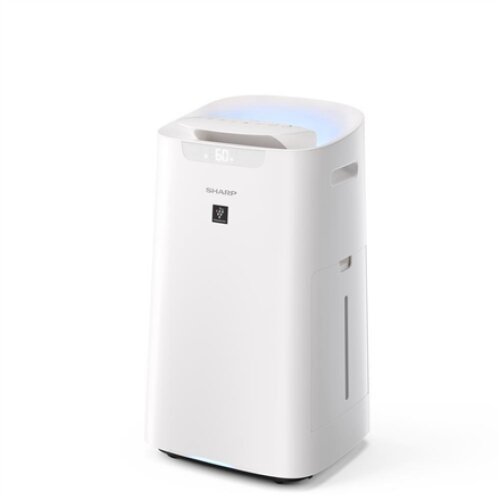 Sharp , Air Purifier with humidifying function , UA-KIL60E-W , 5.5-61 W , Suitable for rooms up to 50 m² , White