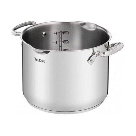 TEFAL , Pot , G7197955 Duetto+ , 6.1 L , Stainless steel , Dishwasher proof , Lid included , Stainless steel