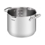 TEFAL , Pot , G7197955 Duetto+ , 6.1 L , Stainless steel , Dishwasher proof , Lid included , Stainless steel