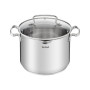 TEFAL , Pot , G7197955 Duetto+ , 6.1 L , Stainless steel , Dishwasher proof , Lid included , Stainless steel