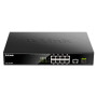 D-Link , 10 Gigabit port Switch with PoE , DGS-1010MP , Unmanaged , Desktop / Rackmount , Gigabit Ethernet (copper) ports quantity 1 , SFP ports quantity 1 , Power over Ethernet (PoE) ports quantity 8