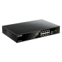 D-Link , 10 Gigabit port Switch with PoE , DGS-1010MP , Unmanaged , Desktop / Rackmount , Gigabit Ethernet (copper) ports quantity 1 , SFP ports quantity 1 , Power over Ethernet (PoE) ports quantity 8