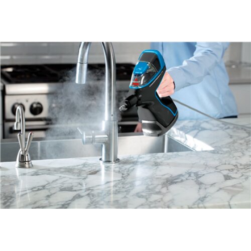 Bissell , Steam Mop , PowerFresh Slim Steam , Power 1500 W , Steam pressure Not Applicable. Works with Flash Heater Technology bar , Water tank capacity 0.3 L , Blue