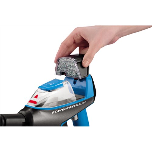 Bissell , Steam Mop , PowerFresh Slim Steam , Power 1500 W , Steam pressure Not Applicable. Works with Flash Heater Technology bar , Water tank capacity 0.3 L , Blue