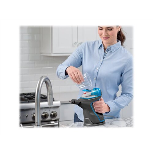 Bissell , Steam Mop , PowerFresh Slim Steam , Power 1500 W , Steam pressure Not Applicable. Works with Flash Heater Technology bar , Water tank capacity 0.3 L , Blue