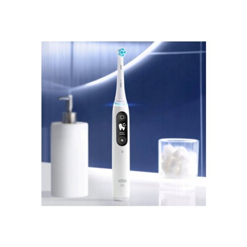 Oral-B Electric Toothbrush , iO6 , Rechargeable , For adults , Number of brush heads included 1 , Number of teeth brushing modes 5 , White
