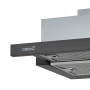 CATA , Hood , TFH 6630 BK /A , Telescopic , Energy efficiency class A+ , Width 60 cm , 605 m³/h , Touch Control , LED , Black