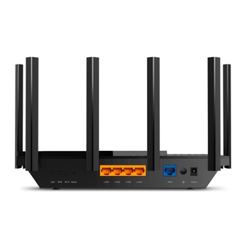 TP-LINK , Archer AX73 , 802.11ax , 4804+574 Mbit/s , 10/100/1000 Mbit/s , Mesh Support No , MU-MiMO Yes , No mobile broadband , Antenna type 6xExternal , 1× USB 3.0