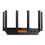 Archer AX73 , 802.11ax , 4804+574 Mbit/s , 10/100/1000 Mbit/s , Ethernet LAN (RJ-45) ports 4 , Mesh Support No , MU-MiMO Yes , No mobile broadband , Antenna type 6xExternal , 1× USB 3.0