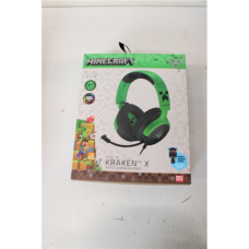 SALE OUT. Razer Kraken V4 X Gaming Headset, Minecraft Edition, Wired , Razer Gaming Headset , Kraken V4 X , Wired , Over-Ear , Microphone , UNPACKED, DAMAGED PACKAGING , Minecraft Edition