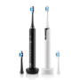 ETA Set of Electric Toothbrushes , ETA270990000 Sonetic , Rechargeable , For adults , Number of brush heads included 4 , Number of teeth brushing modes 5 , Black/White
