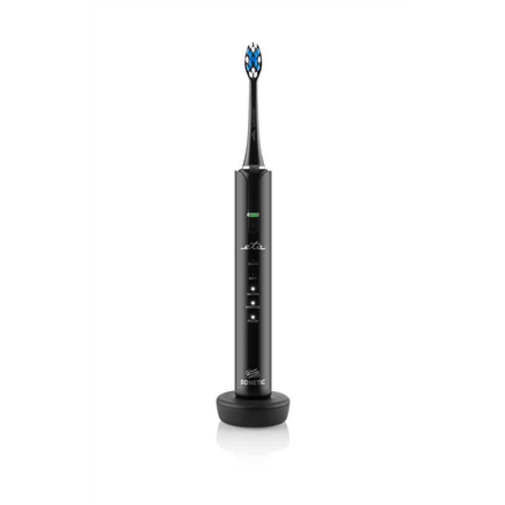 ETA Set of Electric Toothbrushes , ETA270990000 Sonetic , Rechargeable , For adults , Number of brush heads included 4 , Number of teeth brushing modes 5 , Black/White