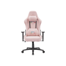 Onex Short Pile Linen; Metal; Nylon base , Gaming Chairs , STC Snug L Series , Pink