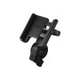 Segway , Smartphone holder for Kickscooters , Adjustable , Black , 360 ° , 6.5