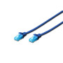 Digitus , Patch cord , CAT 5e U-UTP, PVC AWG 26/7, 1 m