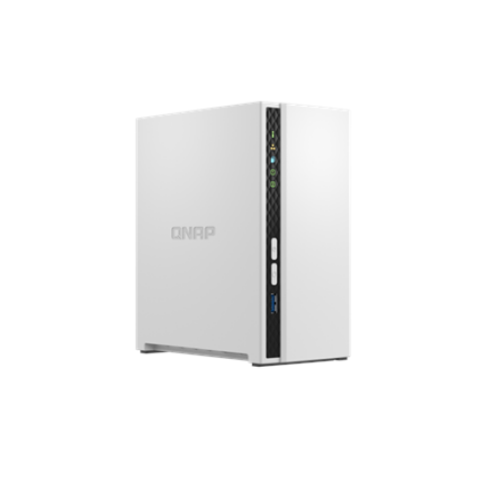 QNAP , 2-Bay ARM , TS-233 , Up to 2 SATA 6Gb/s, 3Gb/s , ARM 4-core , Cortex-A55 , Processor frequency 2.0 GHz , 2 GB , N/A