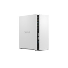QNAP , 2-Bay ARM , TS-233 , Up to 2 SATA 6Gb/s, 3Gb/s , ARM 4-core , Cortex-A55 , Processor frequency 2.0 GHz , 2 GB , N/A