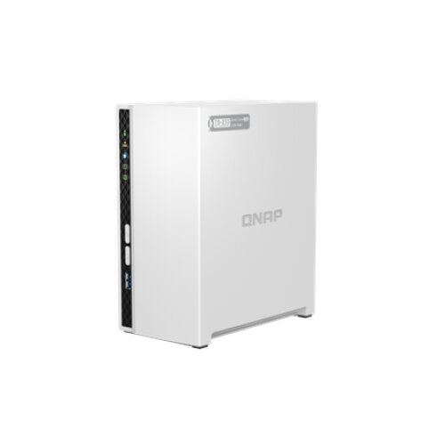 QNAP , 2-Bay ARM , TS-233 , Up to 2 SATA 6Gb/s, 3Gb/s , ARM 4-core , Cortex-A55 , Processor frequency 2.0 GHz , 2 GB , N/A