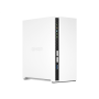 QNAP , 2-Bay ARM , TS-233 , Up to 2 SATA 6Gb/s, 3Gb/s , ARM 4-core , Cortex-A55 , Processor frequency 2.0 GHz , 2 GB , N/A