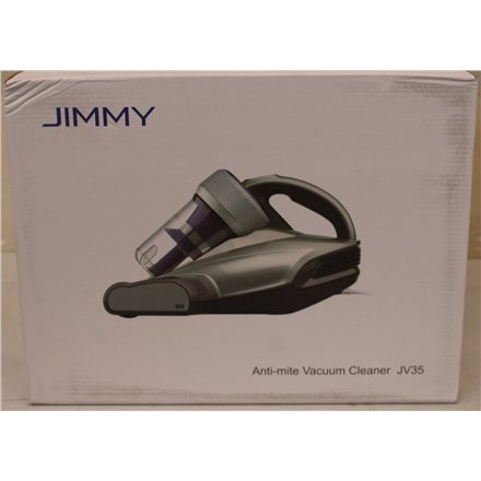 SALE OUT. Jimmy , Vacuum Cleaner , Anti-mite JV35 , Corded operating , Handheld , 700 W , - V , Silver , Warranty 22 month(s) , Battery warranty 12 month(s) , DAMAGED PACKAGING