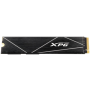 ADATA , XPG Gammix S70 BLADE , 512 GB , SSD form factor M.2 2280 , Solid-state drive interface PCIe Gen4x4 , Read speed 7400 MB/s , Write speed 2600 MB/s