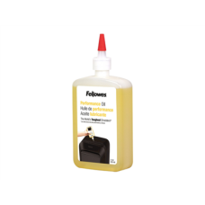Fellowes , Shredder Oil 355 ml , For use with all Fellowes cross-cut and micro-cut shredders. Oil shredder each time wastebasket is emptied or a minimum of twice a month. Plastic squeeze bottle with extended nozzle ensures complete coverage