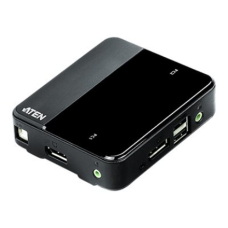 Aten 2-Port USB DisplayPort/Audio KVM Switch (4K UHD Supported) , Aten , 2-Port USB DisplayPort/Audio KVM Switch (4K Supported and Cables included)