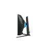 Samsung , Curved Monitor , LS32BG650EUXEN , 32 , VA , QHD , 16:9 , 240 Hz , 1 ms , 2560 x 1440 , 350 cd/m² , HDMI ports quantity 2 , Black