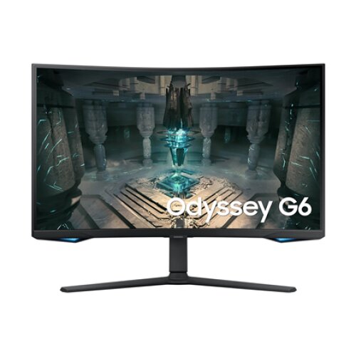 Samsung , Curved Monitor , LS32BG650EUXEN , 32 , VA , QHD , 16:9 , 240 Hz , 1 ms , 2560 x 1440 , 350 cd/m² , HDMI ports quantity 2 , Black