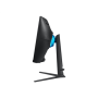 Samsung , Curved Monitor , LS32BG650EUXEN , 32 , VA , QHD , 16:9 , 240 Hz , 1 ms , 2560 x 1440 , 350 cd/m² , HDMI ports quantity 2 , Black