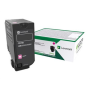 Lexmark Return Program Toner Cartridge , 75B20M0 , Toner cartridge , Magenta