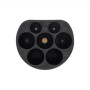 EV+ Type 1 to Type 2 32A adapter for EV charging cable EV+ , EV-AD-T1-32-1P-W , EV+ Type 1 to Type 2 32A adapter for EV charging cable , Output , A , 0.2 m