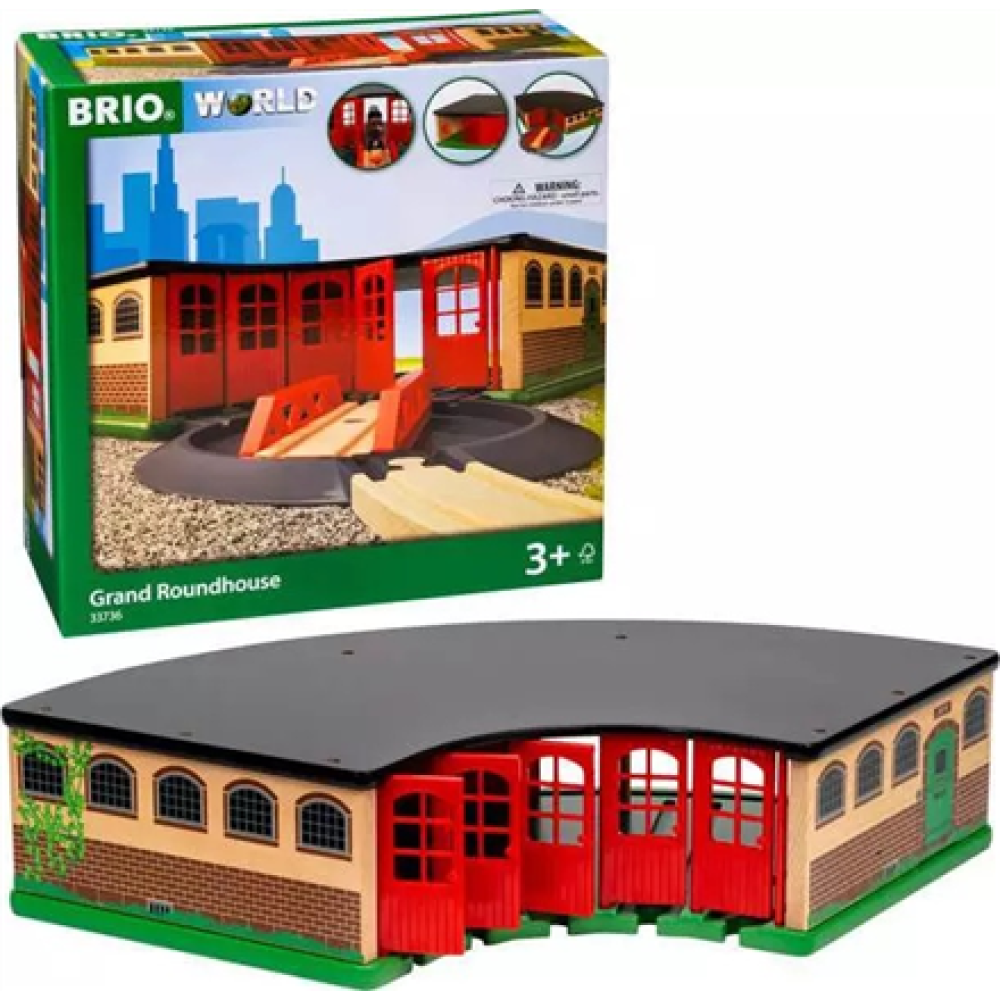 BRIO RAILWAY , World Grand Roundhouse , 33736