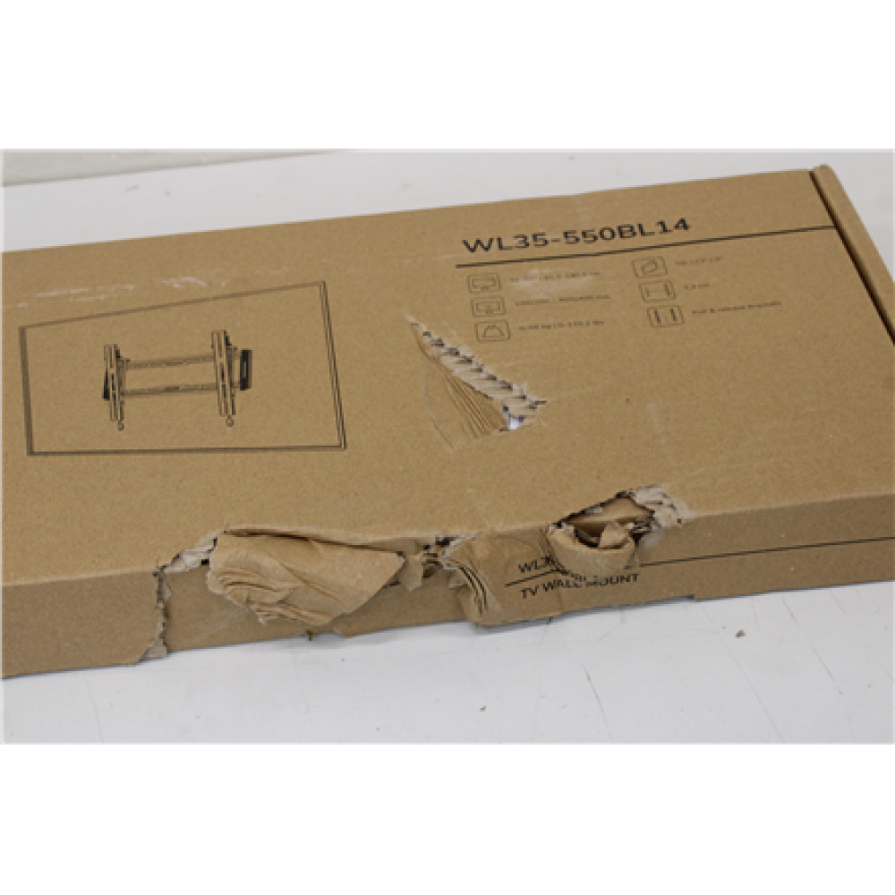 SALE OUT. Neomounts LEVEL-550 WL35-550BL14 Tiltable TV mount wall - 32-75 - max 60 kg - VESA 100x100-400x400 - d 3,3 cm - Easy Install-mode , Neomounts Wall mount , WL35-550BL14 TV mount wall , Tilt , 32-75 , Maximum weight (capacity) 50 kg , DAMAGED PACK