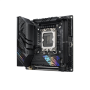 Asus , ROG STRIX B760-I GAMING WIFI , Processor family Intel , Processor socket LGA1700 , DDR5 SDRAM , Supported hard disk drive interfaces M.2, SATA , Number of SATA connectors 4