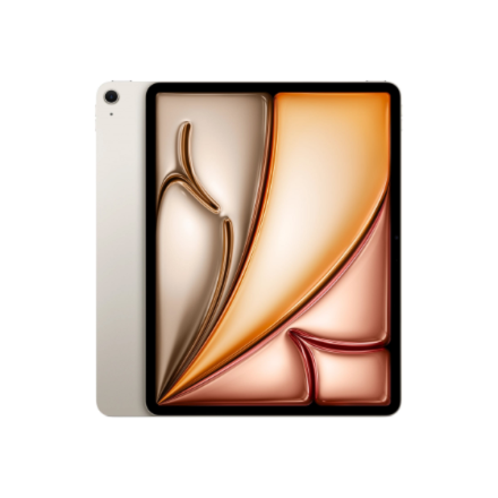 Apple , iPad Air , Starlight , 13 , 2732 x 2048 pixels , IPS , Apple , 12 GB , M4 , 128 GB , Wi-Fi , Front camera , 12 MP , Rear camera , 12 MP , Bluetooth , 6.0 , iPadOS , 26