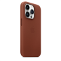Apple 14 Pro Leather Case with MagSafe Case with MagSafe Apple iPhone 14 Pro Leather Umber