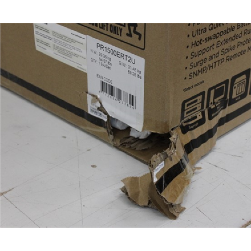 SALE OUT. CyberPower PR1500ERT2U Smart App UPS Systems , CyberPower , Smart App UPS Systems , PR1500ERT2U , 1500 VA , 1500 W , DAMAGED PACKAGING