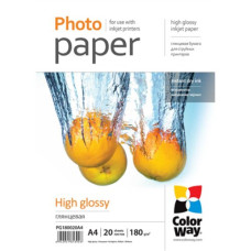 Photo Paper 20 pcs. , PG180020A4 , Glossy , White , 180 g/m² , A4 Photo Paper 20 pcs. , PG180020A4 , Glossy , White , 180 g/m² , A4