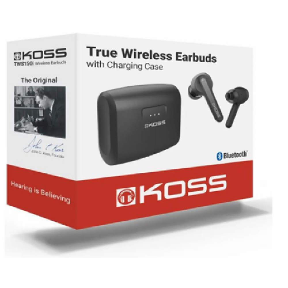 Koss True Wireless Headphones TWS150i Wireless In-ear Microphone Wireless Black
