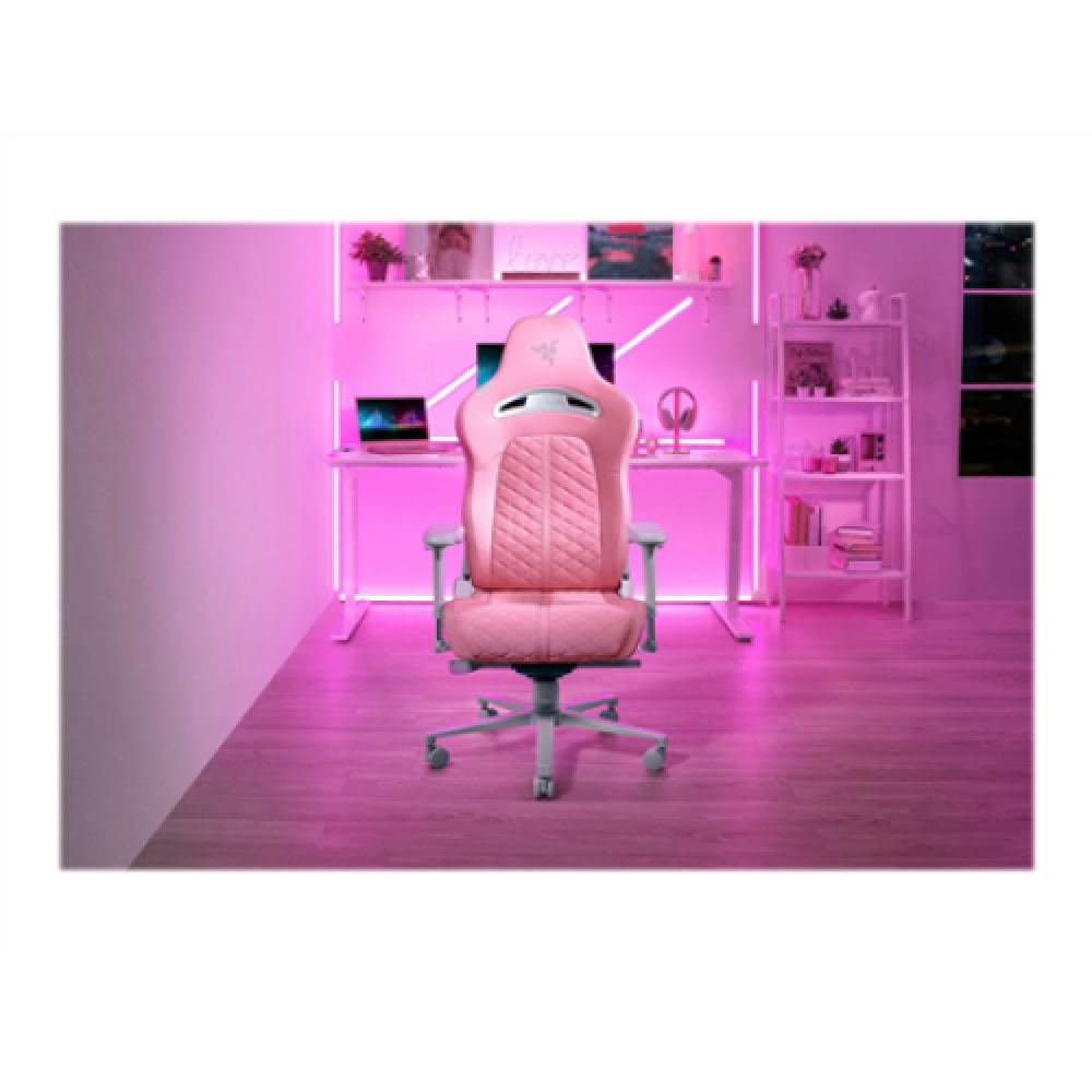 Razer Enki Ergonomic Gaming Chair EPU Synthetic Leather; Steel; Aluminium , Quartz