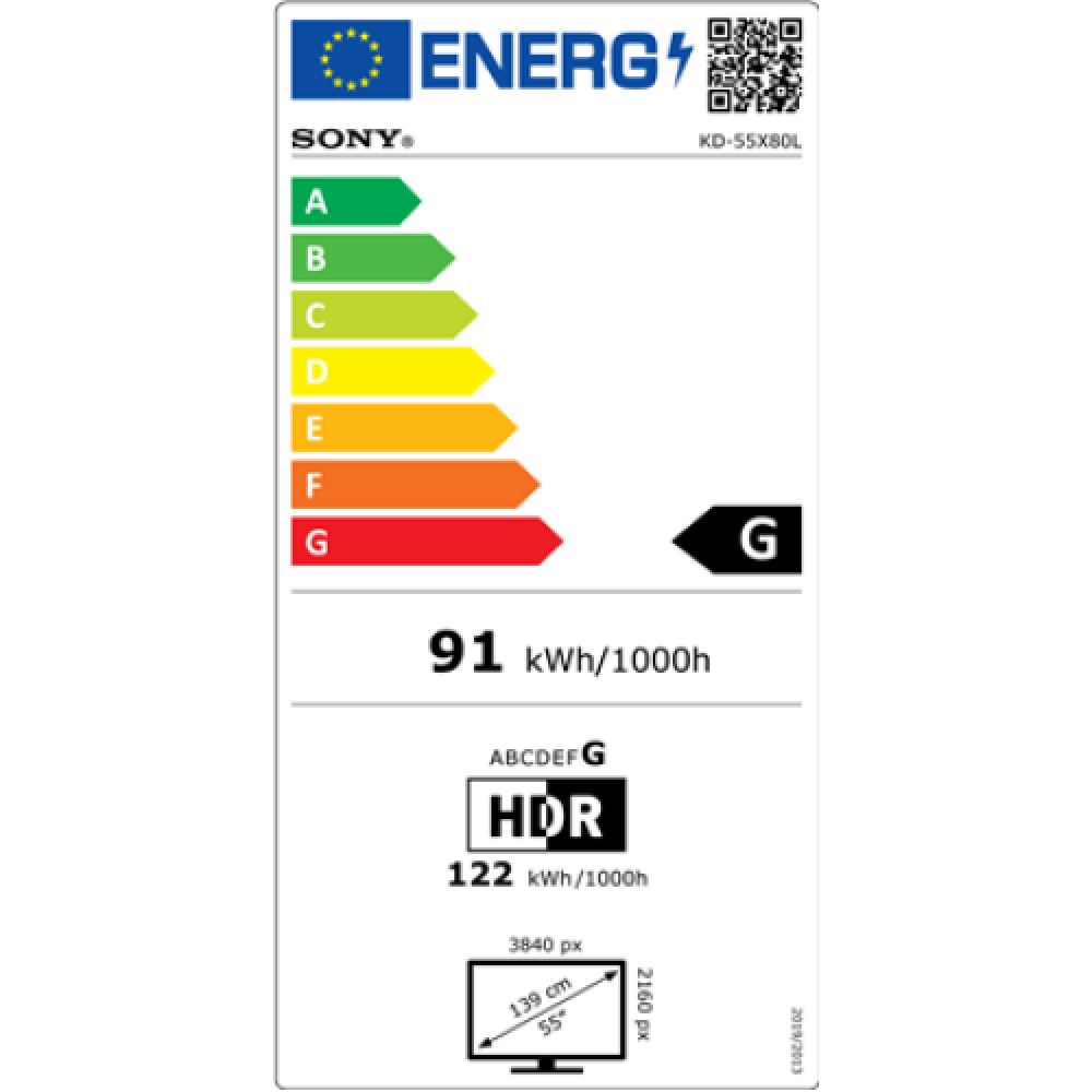 Sony , TV , KD55X80L , 55 (139cm) , Smart TV , Android , 4K UHD , Black