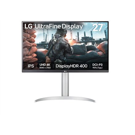 LG , 27UP650K-W , 27 , IPS , UHD , 16:9 , 60 Hz , 5 ms , 3840 x 2160 pixels , 400 cd/m² , HDMI ports quantity 2