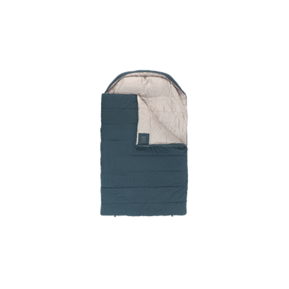 Outwell Campion Lux Double , Sleeping Bag , 225 x 140 cm , 16 to 5 °C , 2 way open - auto lock, L-shape