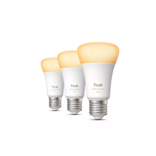 Philips Hue WA 810 A60 3P EU , E27 , 6 W , Warm to cool white light , Bluetooth, Zigbee